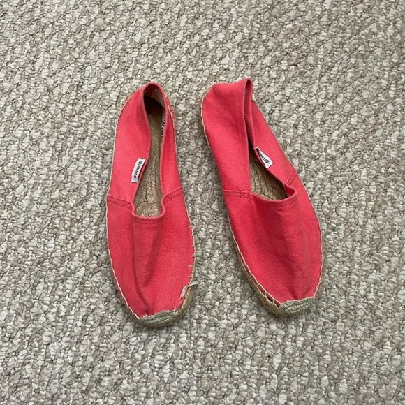 SOLUDOS For J Crew Pink Espadrilles Size 38 - Picture 1 of 13
